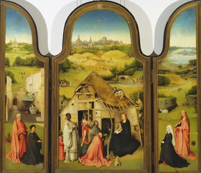 De aanbidding der wijzen, 1510 door Hieronymus Bosch